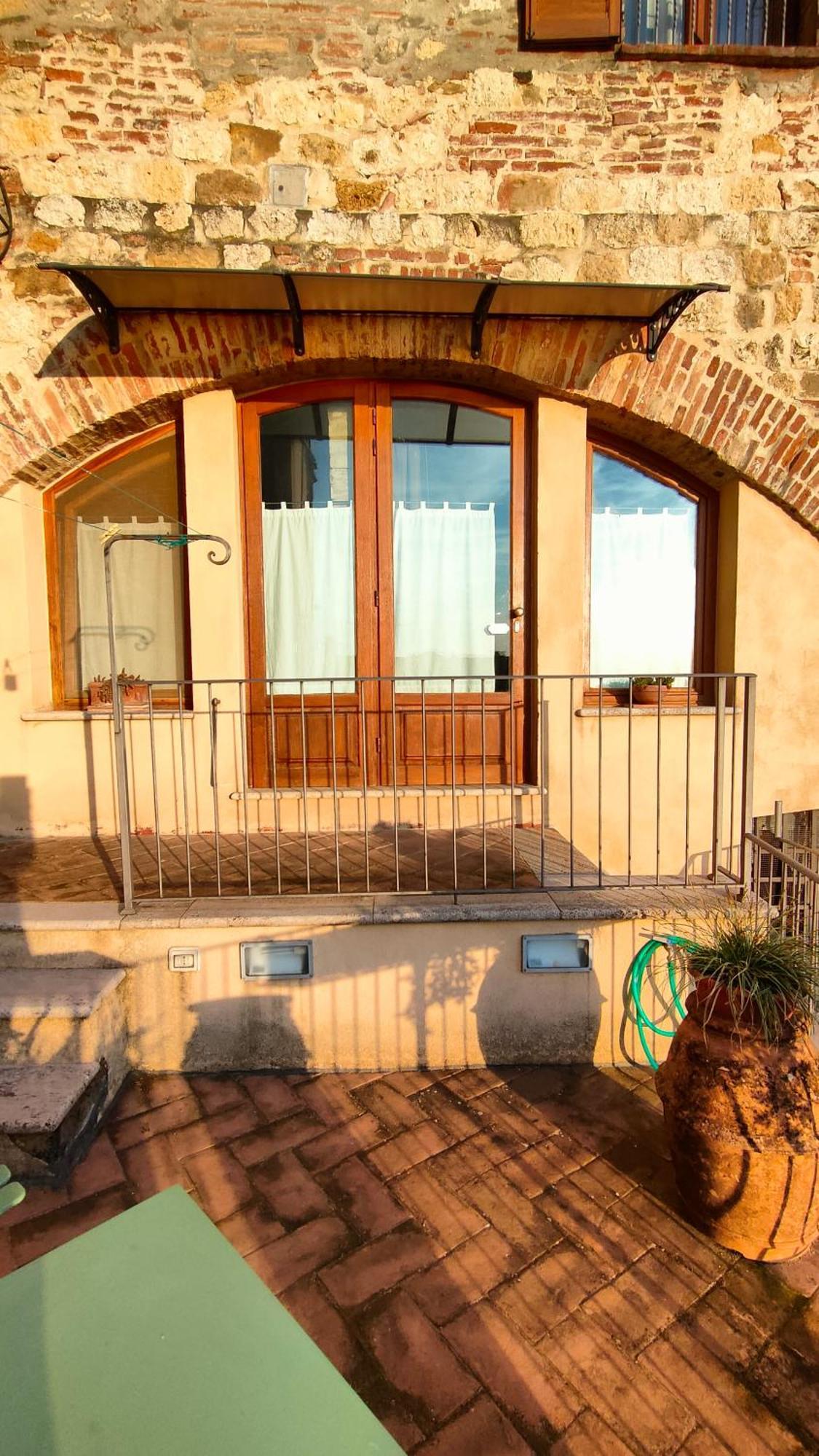 Апартаменти Il Terrazzino, Piccolo Loft In Монтепульчано Екстер'єр фото